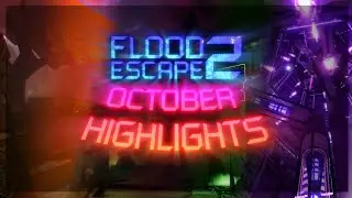 ROBLOX : Flood Escape 2 // October 2024 Highlight 🎃🦇