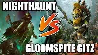 Ghosts vs Gitz! Age of Sigmar Spearhead Battle Report!