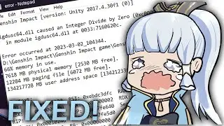 FIXED! igdusc64.dll caused an Integer divide by zero | Genshin Impact