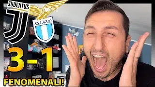 😱 JUVENTUS-LAZIO 3-1: ALLEGRI is starting to SERIOUSLY SCARE ME‼️