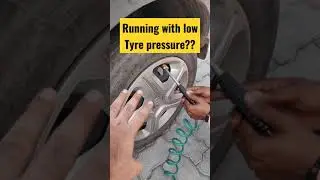 Running with low Tyre pressure?? 