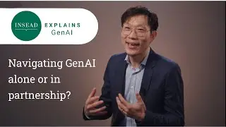 Navigating GenAI alone or in partnership | Chengyi Lin