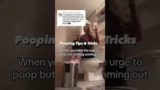 Pooping Tips For Constipation & Diarrhea! 