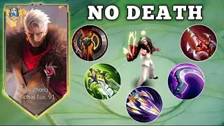NO DEATH USING THIS FULL DAMAGE ITEM BUILD!! - MLBB