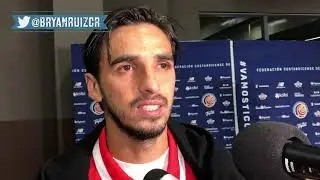 Bryan destacó actitud de la Sele ante Uruguay