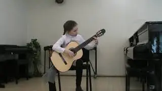 Латышева Анна Александровна ,Группа I. 1- Б.Калатауд - Фандангильо.  2- Ф.Карулли - Анданте E-Dur