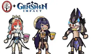GENSHIN IMPACT Resumido con Muñequitos