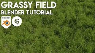 Easily Make a Grassy Field in Blender 2.9 - Blender Graswald Addon