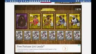 Nba 2k16 my team pack opening