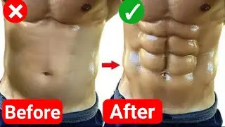 How to build a strong six pack at home? (without equipment)
