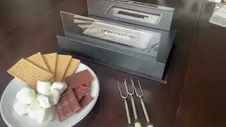 🔥 Indoor Portable Tabletop Firepit S’mores Maker Kit Review!