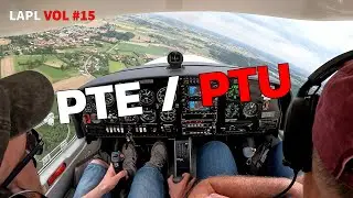 LAPL Vol 15 : PTU / PTE en DA40 TDI F-HDJE - LFQQ