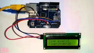 Ethernet Shield W5100. Синхронизация времени.