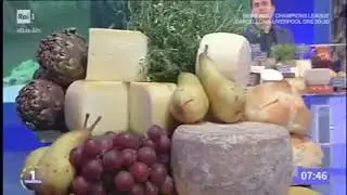 1 Maggio con Fave e Pecorino a Uno Mattina Rai 1con Benedetta Rinaldi e Manuel Lombardi