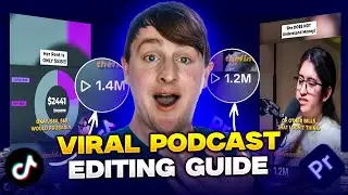 How To Make Viral Podcast Clips On TikTok! (2024)