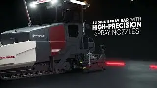DYNAPAC SprayPaver SD2500CS PROTAC. Economical, resource-saving, sustainable, sometimes less is more