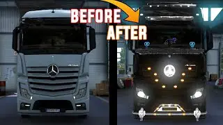1.39 FULL KOD + DLC Mercedes ETS2 Save #6 | 