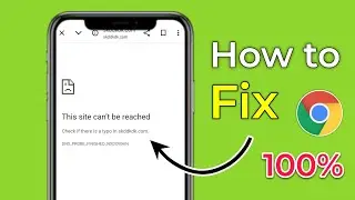 fix this site can't be reached problem in chrome 2025 | how to solve this site can't be reached