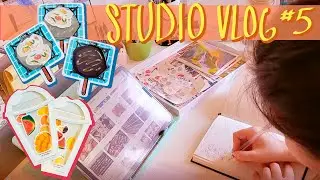 studio vlog 05 // prototyping, sticker making, thinking out loud
