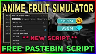 [🍎⚔️] Anime Fruit Simulator Script - Auto Attack | Boss Farm | Collect All Fruits | Teleport & More