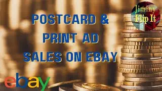 Postcard And Print Ad Sales On eBay During Summer Slowdown