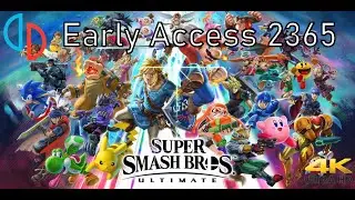 Smash Bros Ultimate 13.0.1 4K (2x Resolution ), Yuzu Early Access 2365