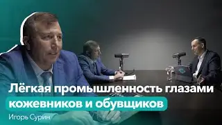 Легкая промышленность России на примере индустрии кожевенников и обувщиков. Говорим о главном!