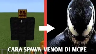 Cara spawn VENOM di mcpe