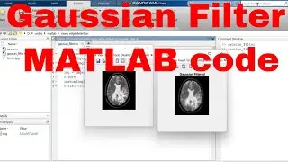 Gaussian Filter Image Processing Matlab Code / Gaussian Filter Image Processing