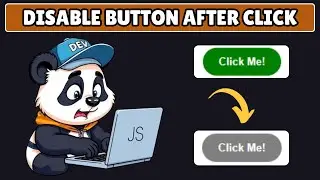How to Disable Button After One Click in Javascript