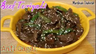 RESEP BEEF TERIYAKI ALA RESTO || DENGAN BAHAN SEDERHANA YANG RASANYA GURIH NIKMAT