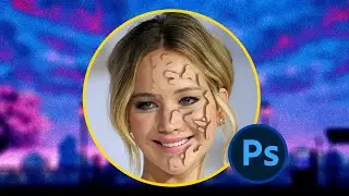 Face effects with Photoshop