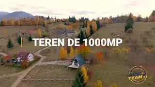 Cabana de vacanta, tip A FRAME, teren 1000mp , priveliste superba,zona Bran, judetul Brasov