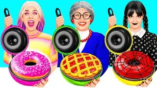 Кулинарный Челлендж: Уэнсдей против Бабушки | Секреты и гаджеты для кухни от Fun Challenge