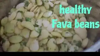 Healthy Fava Beans With Garlic and Coriander