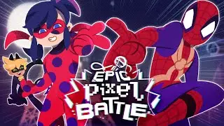 Spider-Man VS Ladybug - EPIC PIXEL BATTLE [ EPB SAISON 4 ]