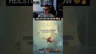 HEILSTURZ IST WAHNSINN! 🔥 #worldofwarcraft #thewarwithin #dlc  #reaction #gaming #amazing #wow