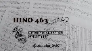Hino 463 H5- Mocidade! Vamos combater! 🙌🏾❤️‍🔥 #tuba #baixo  #ensaio #orquestra #ccb #viral #fypシ