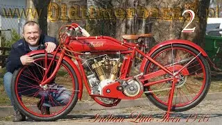 OldtimerbazaR ~ Indian Little Twin 1916 część 2 - opowiada Piotr Kawałek