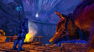 Начало прохождения и приручение Мейвинга | ARK Genesis Part 2 #1