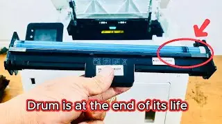 Replace Drum Unit CF232A and Toner CF230A on HP M227fdw Easily