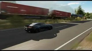 RACING WITH THE TRAIN IN CHEVY CAMARO 151