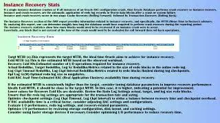 Oracle Performance | How to read AWR Report |  AWR Report 10 | AWR Report Advisory 1
