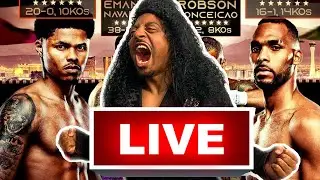 Shakur Stevenson Vs Edwin De Los Santos - LIVE COMMENTARY