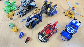 【PowerRangers BeastMorphers】ゴーバスターズの全バスターマシンで遊んでみた