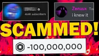 This YouTuber Was SCAMMED - (100 Million Robux)