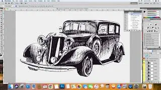 Vector Drawing Photoshop Action