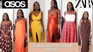 ZARA AND ASOS OCCASSION DRESSES IDEAS HAUL JUNE 2024