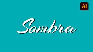 Como Fazer Sombra em Texto no illustrator ( A Forma mais Simples e Rápida )
