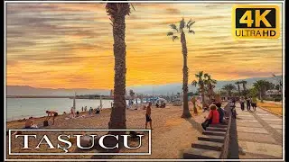 Taşucu 4K Walking Tour Mersin/Turkey